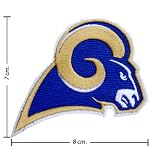 St.louis Rams Logo 1 Embroidered Iron on Patches