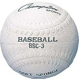 Champion Sports Rubber Training Baseball - One Dozen