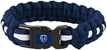 Sporting Kansas City MLS L/XL 9" Survival Bracelet
