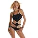 EYE-ALPIN&reg; Bandeau-MONOKINI schwarz