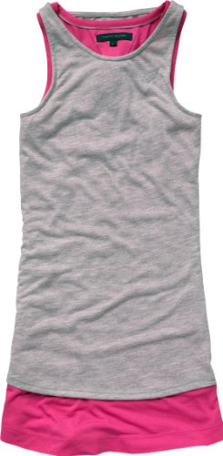 Tommy Hilfiger M&auml;dchen PRINCESS KNIT DRESS SLVLS EX57104603, Gr. 14 (GREY HEATHER 4) Preisvergleich