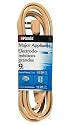 Coleman Cable 0568 Woods 9-Feet 12-Gauge 20-Amp Extra Heavy Duty&nbsp; Major Appliance Cord, Beige