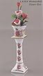 Reutter Porcelain Miniature Plant Stand with Plant