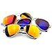 3 Pairs Classic Full Mirrored Aviator Sunglasses 3 Colors