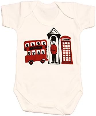 Zaza London Baby-Boys' London 3 Souvenir Suit Vest Newborn Gift