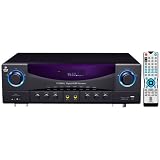 Pyle-Home PT590AU 5.1 Channel 350 Watts Home Theater Built-In AM/FM Radio/USB/SD Card HDMI Amplifier Receiver