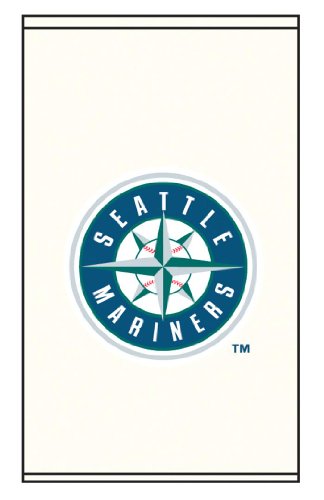 Roller Shades MLB Seattle Mariners Primary Logo - Off-White Background 0574_0002