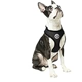 Gooby Soft Mesh Harness for Small Dogs, Small, Black