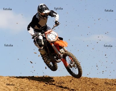'Motocross' Wall Decal - 48