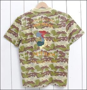 (テーラートウヨウ)Tailor Toyo 半袖スカベトナムTシャツ「VIET-NAM」