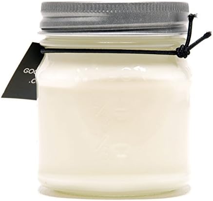 Spiced Chai Soy Candle by The Good Stink - Organic Soy Wax Candle Hand-poured into 8oz Mason Jar - Burns for 50+ Hours - TGS-SPCDCHAI