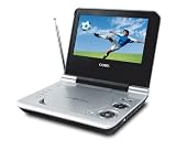 Coby TF-DVD8197 8-Inch Portable DVD/CD/MP3 Player with Integrated TV Tuner