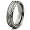 6.5mm Diamond Cut Titanium Ring - Size 7