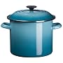 Le Creuset Enamel-on-Steel 6-Quart Covered Stockpot, Caribbean