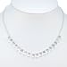 EXP Handmade Glass, Quartz & Silver Necklace