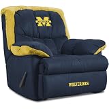 Michigan Wolverines Oversized 3-Way Recliner