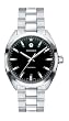 Movado Men's 0606476 Datron Quartz Chronograph Stainless-Steel Black Dial Watch from Movado