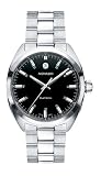 Movado Mens 0606476 Datron Quartz Chronograph Stainless-Steel Black Dial Watch