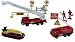 Deluxe Fire Rescue Playset, 12 Piece