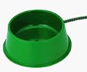 Farm Innovators 1 Quart Heated Bowl - Green Model QT-1, 25-Watt