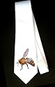 Party Decoration Necktie with insect, garden, bee