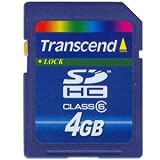 Transcend 4GB SDHC Card