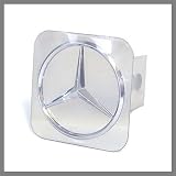 Mercedes Benz Chrome Logo Tow Hitch Cover Plug