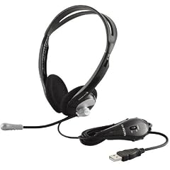 ELECOM USBヘッドセットマイクロフォン オーバーヘッド 両耳 シルバー (PS3対応) HS-HP06USV