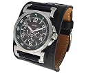 Guess Multifunction Leather Cuff Mens Watch U12575G1