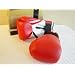 Boxing Bag Gloves in Vinyl 4oz RED