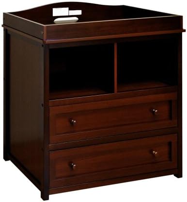 Lena 2 Drawer Changer, Espresso