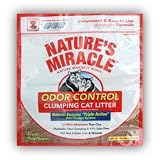 Nature's Miracle Odor Control Clumping Cat Litter