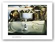 Apparition of Face and Fruit Dish on a Beach by Salvador Dali 20.25"x26" Art Print Poster