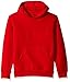 American Hawk Big Boys' Fleece Pullover Hoodie, Red, 10/12
