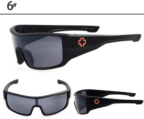 Thinkbay Retro Square Mens Sunglasses Anti-reflective Sports Uv Protection Spy6 6#