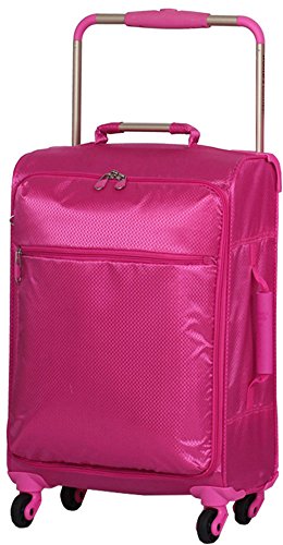 IT Luggage 2nd Generation IT-0-4 World's Lightest 23" 4 Wheel Spinner - Shocking Pink