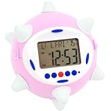 Electric Avenue 72-PF039 Revolutionary Jump Clock - Bounces, Lights Up and Sings - Pink