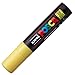 Posca PX364174000 Acrylic Paint Marker, Extra Broad, Yellow
