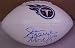Steve McNair Hand Signed Tennessee Titans Full Size NFL Football