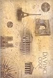 PC9532 - The DaThe DaVinci Code movie postcard - Map