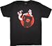 Domo-kun Domo Japanese NHK Mascot Mens Black T-Shirt