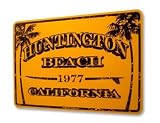 Huntington Beach California 1977 Street Sign