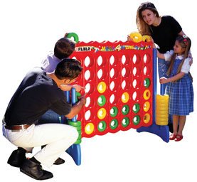 Mega 4-In-Line Large Scale Game