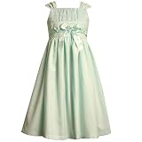 Bonnie Jean Girls Boutique Aqua Easter Flower Girl Emma Dress 7-16