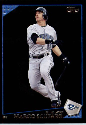 2009 Topps Black Border Baseball Card # 52 Marco Scutaro Toronto Blue Jays Mint Condition - Shipped In Protective Screwdown Display Case!