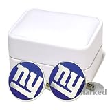 New York Giants NFL Logod Executive Cufflinks w/Jewelry Box