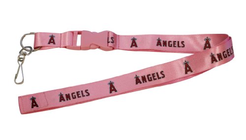 MLB Anaheim Angels Lanyard, Pink