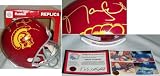 Matt Leinart USC Trojans Autographed Riddell Deluxe Full-Size Replica Helmet