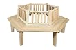 Northern Classics 36-Inch Large Tree Bench and Back