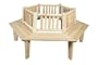 Northern Classics 36-Inch Large Tree Bench and Back